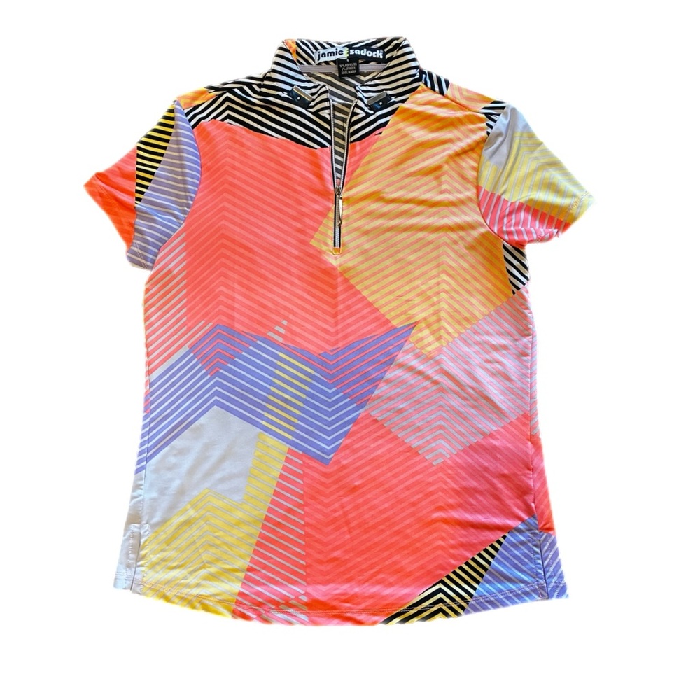 Multi-colored Jamie Sadock Golf Polo